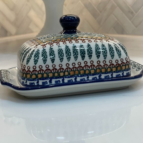 Imported Tuscany Butter Dish- NWT - Picture 4 of 16